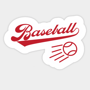 Classic Baseball Sticker